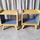Renovated pair of bedside tables