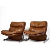 Sandwich Lounge Chairs by Ammannati & Vitelli for Brunati, Italy 1970s