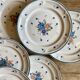 Set of 10 vintage flat plates