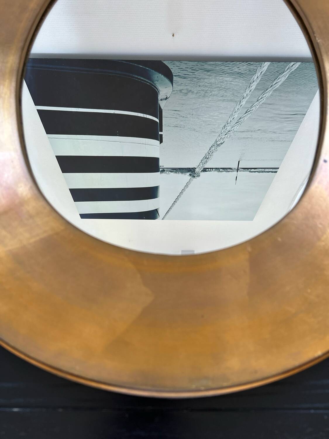 Napoleon III mirror repainted