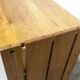 Low furniture Maison Regain solid elm 1960 with drawer
