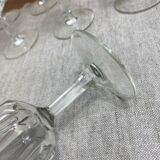 Verres à pied vintage, Régence Luminarc