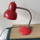 Mathias red metal desk lamp
