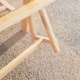 Farm table and 2 benches