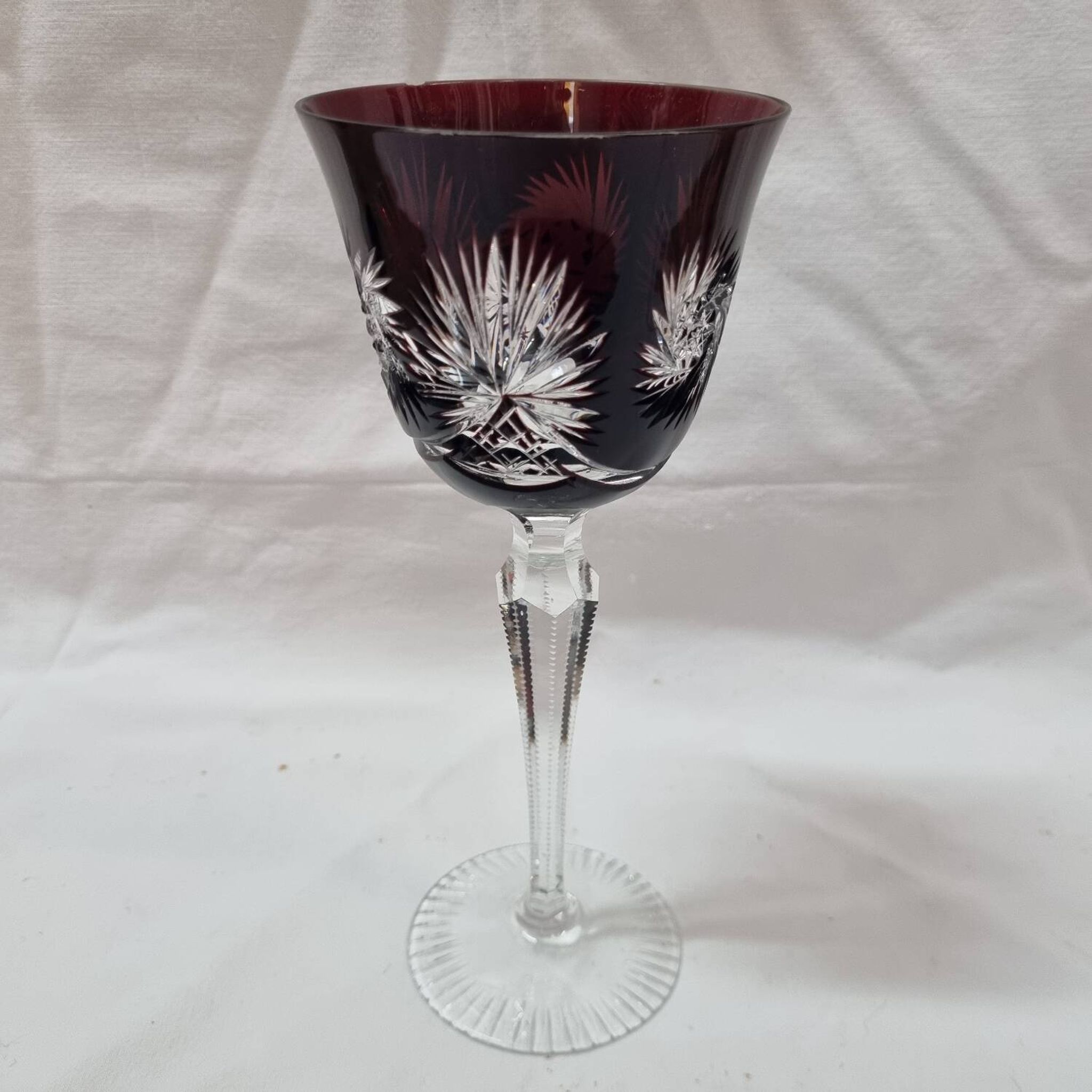 Verre à pied, cristal Nachtmann Bohême