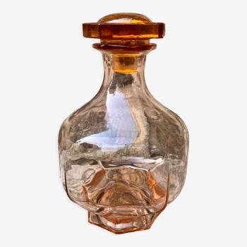 Carafe à liqueur ambrée