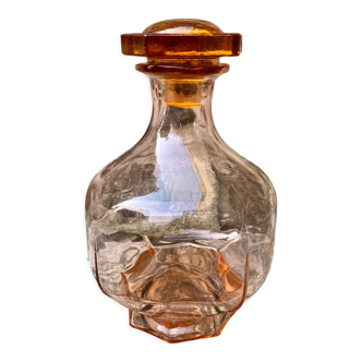 Carafe à liqueur ambrée