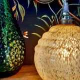 Clichy glass globe lamp