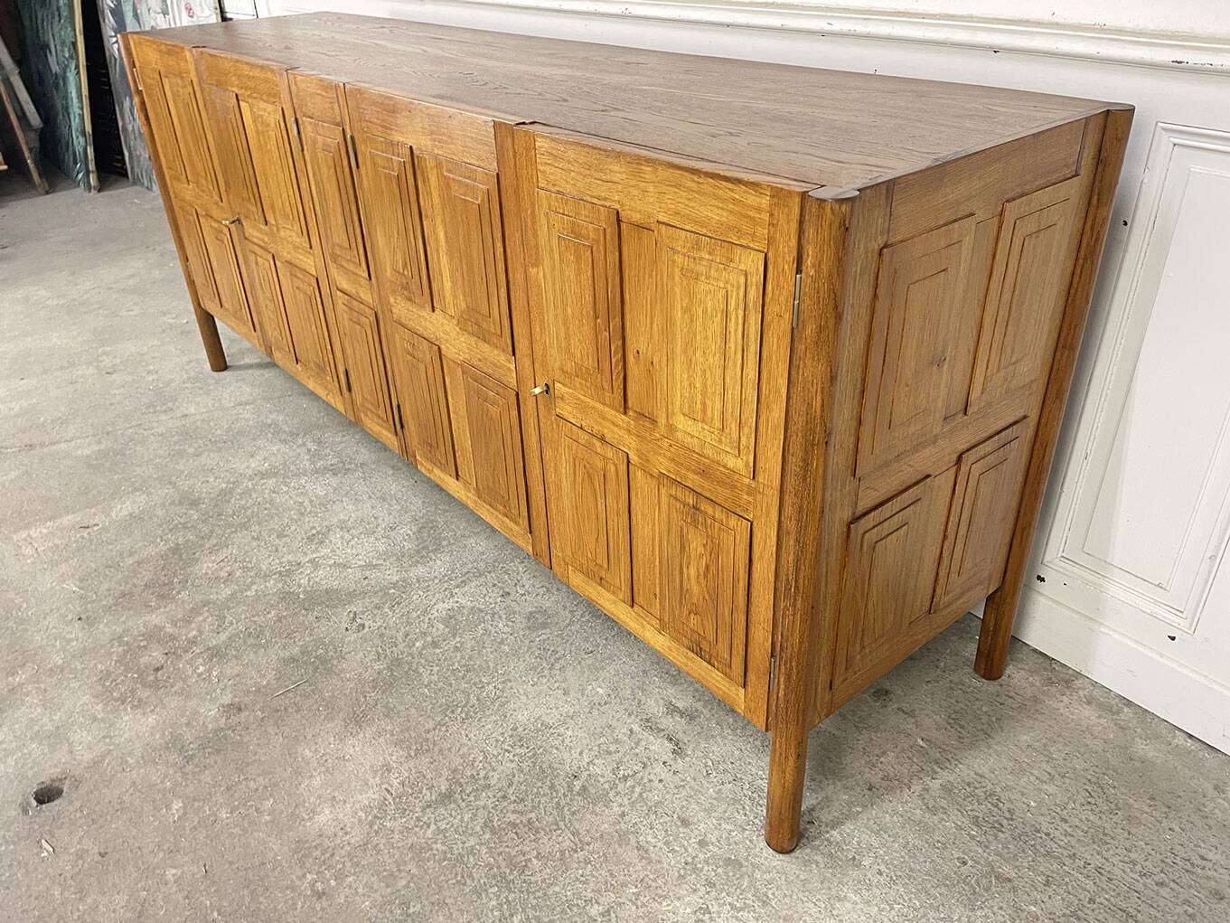 Scandinavian oak sideboard, 1955