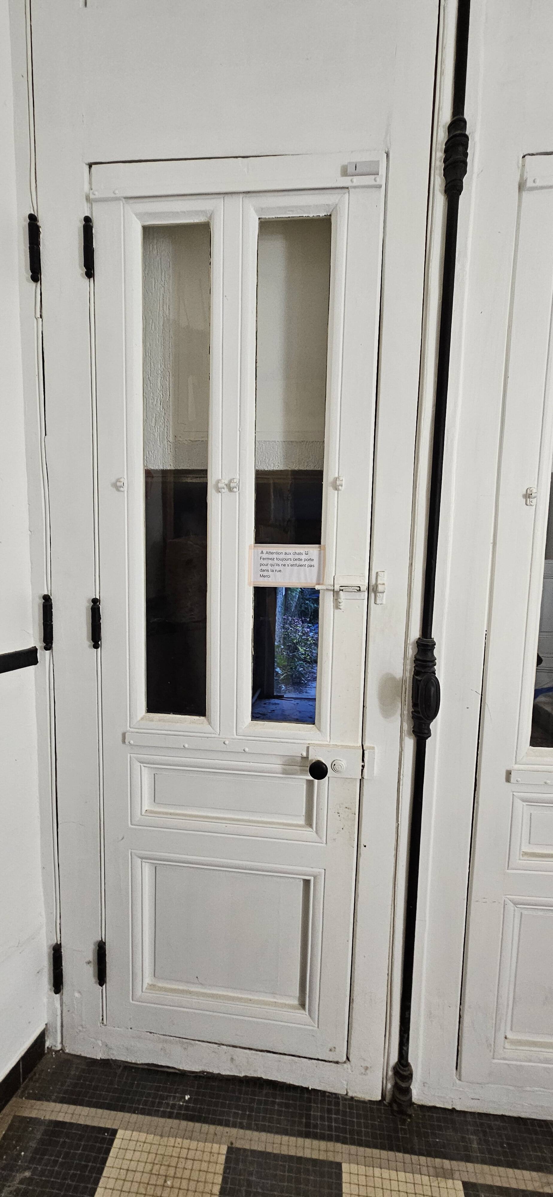 3.75m Porte Cochère Block - 19th century solid oak - glazed + espagnolette + wolf's mouth sheep