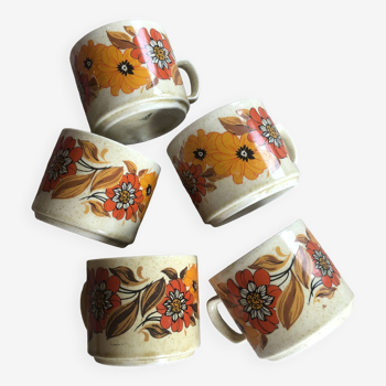 Lot de 5 tasses Weidmann