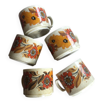 Lot de 5 tasses Weidmann