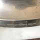 Pair of silver metal candlesticks