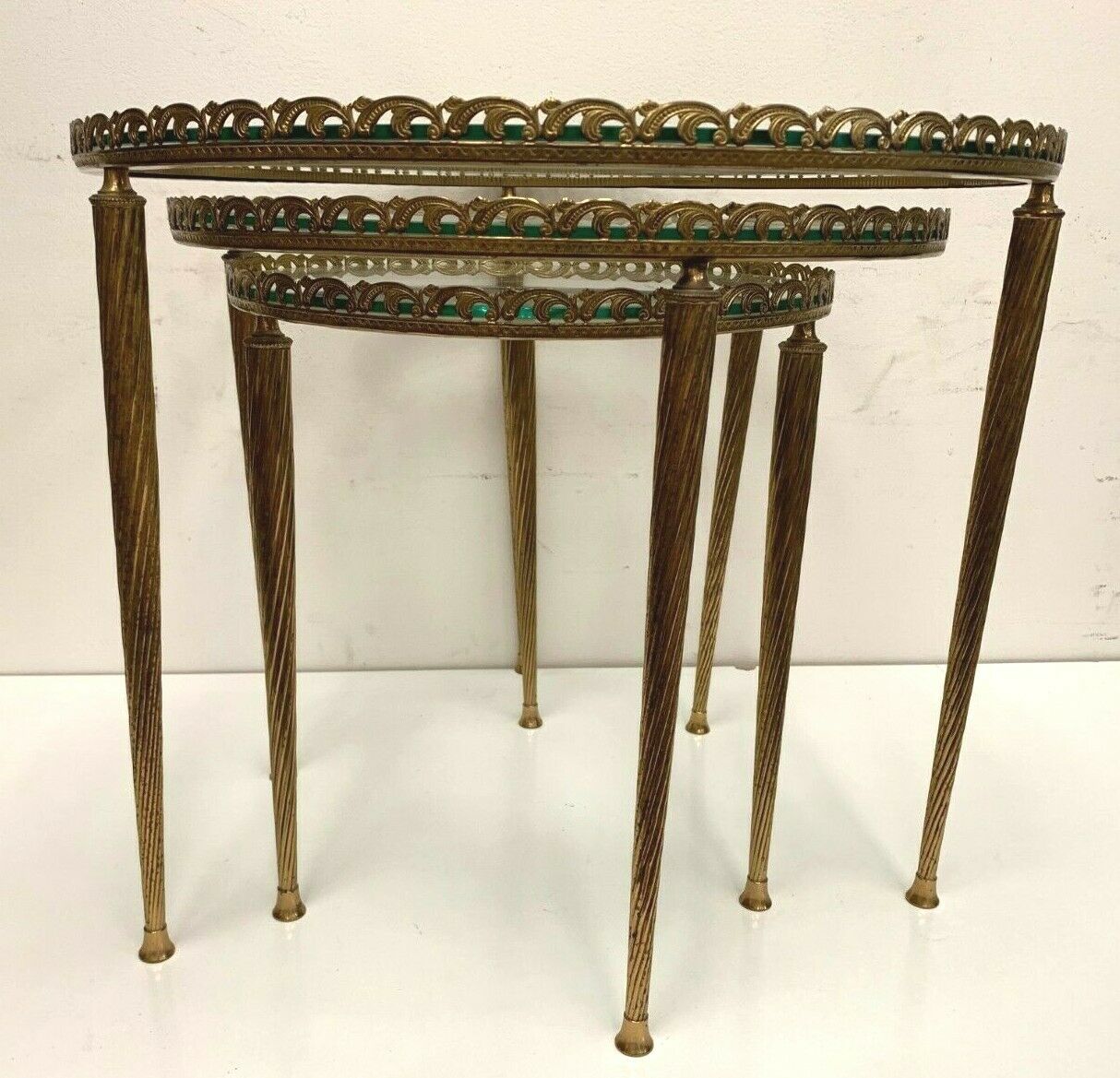 Suite of three tables, 20th