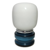 Lámpara de mesa metálica. España, 1960s.