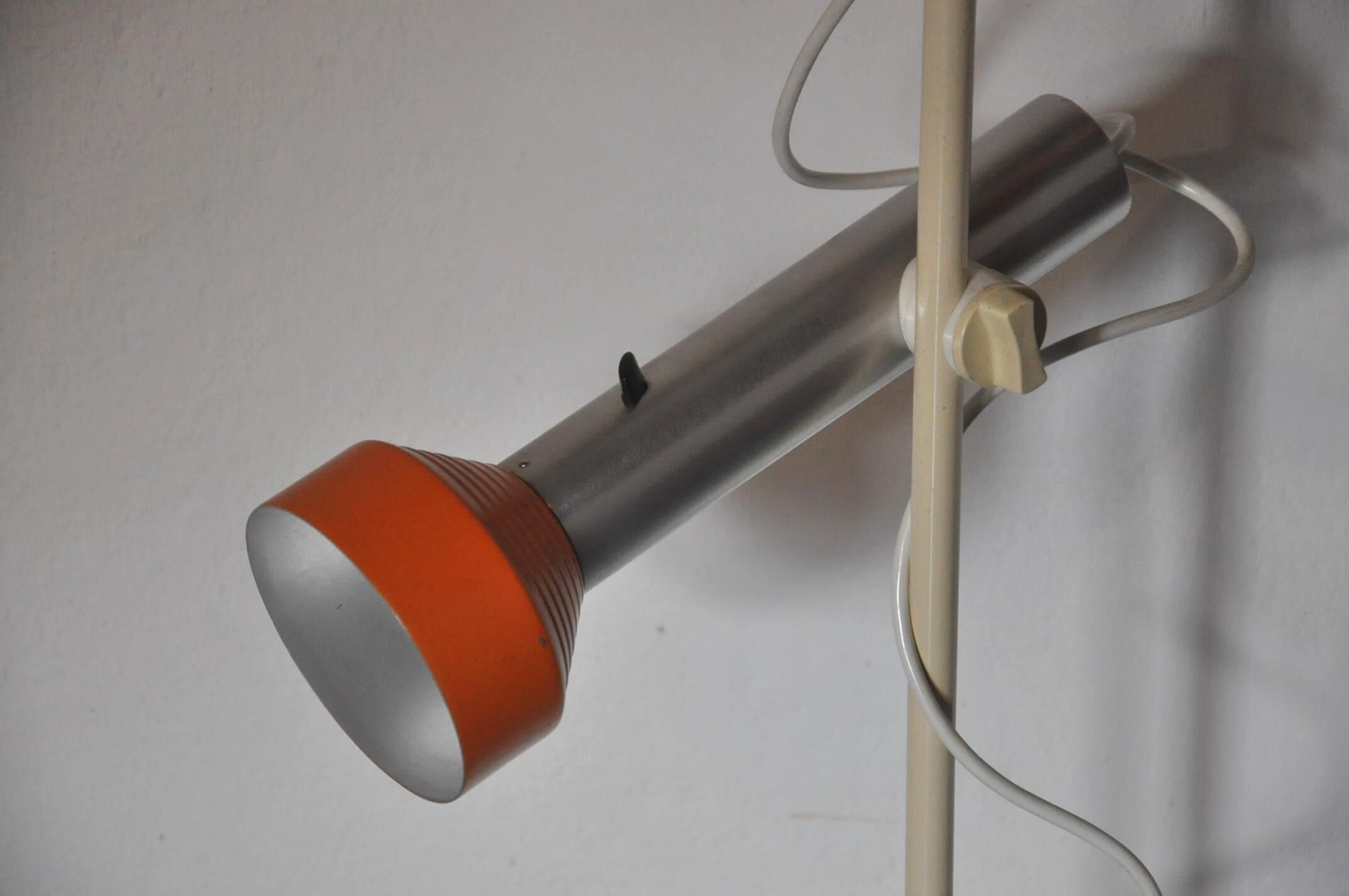 Floor lamp orange 1970