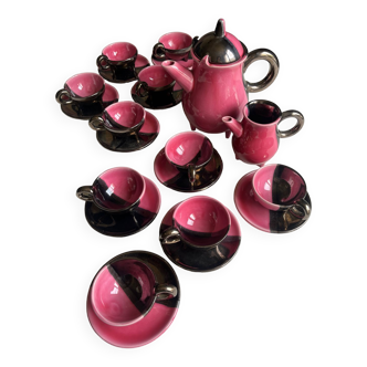 Tea and coffee set Luc Vallauris