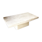 Italian travertine coffee table
