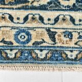 8x11 Rug For Living Room Navy Blue Antique Persian Rug, 260x343Cm