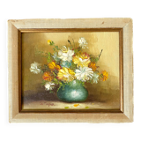 Painting bouquet of flowers
