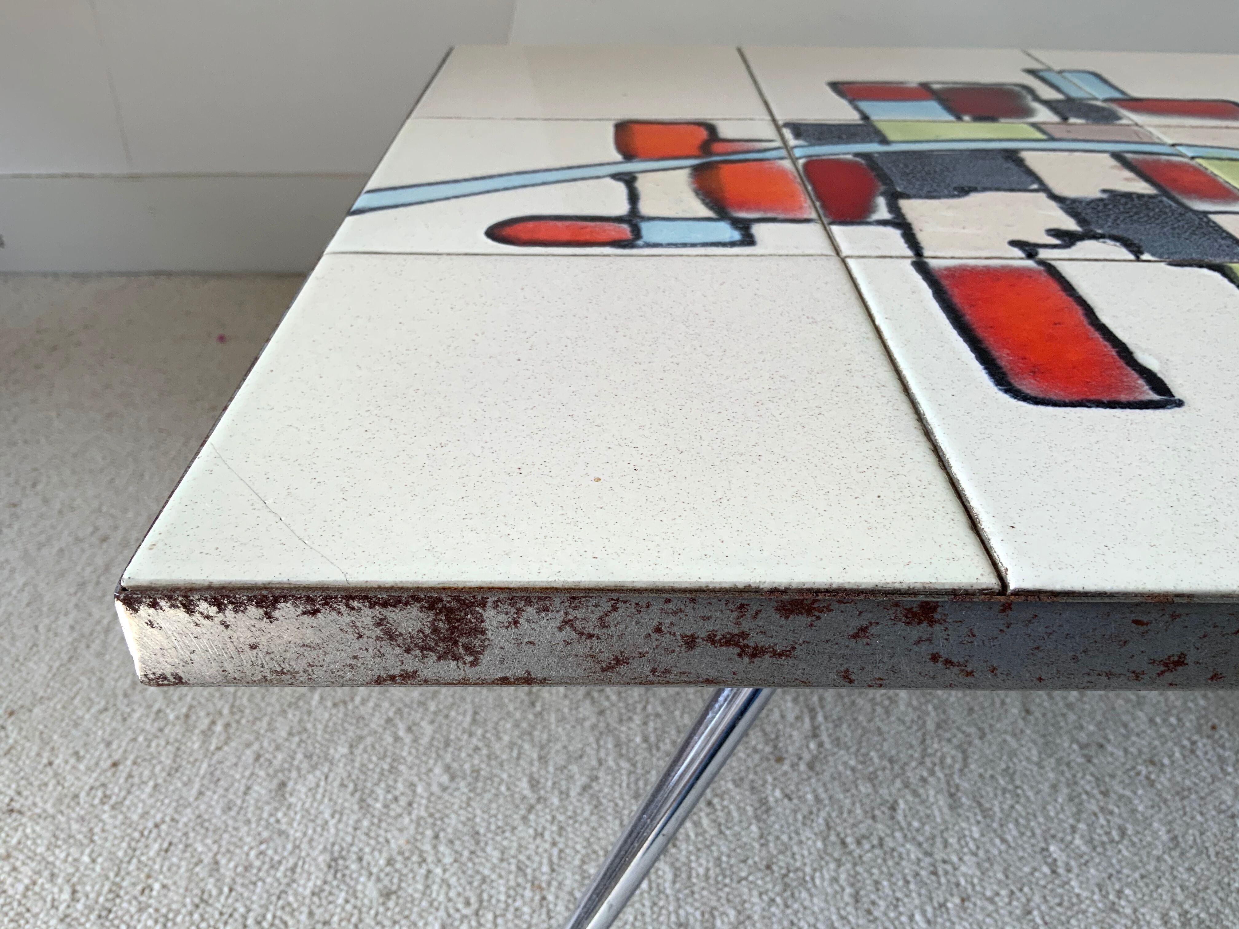 Ceramic coffee table