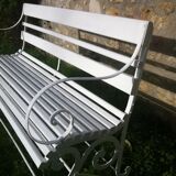 Old garden bench