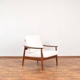 Mid-Century Danish Teak Armchair FD-164 by Arne Vodder for France & Son