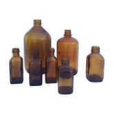 Set of 7 mini bottles