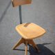 Chaise de bureau bois et métal