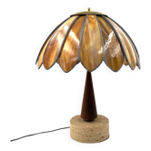 Hollywood regency important table lamp, Italy 1970 ca.