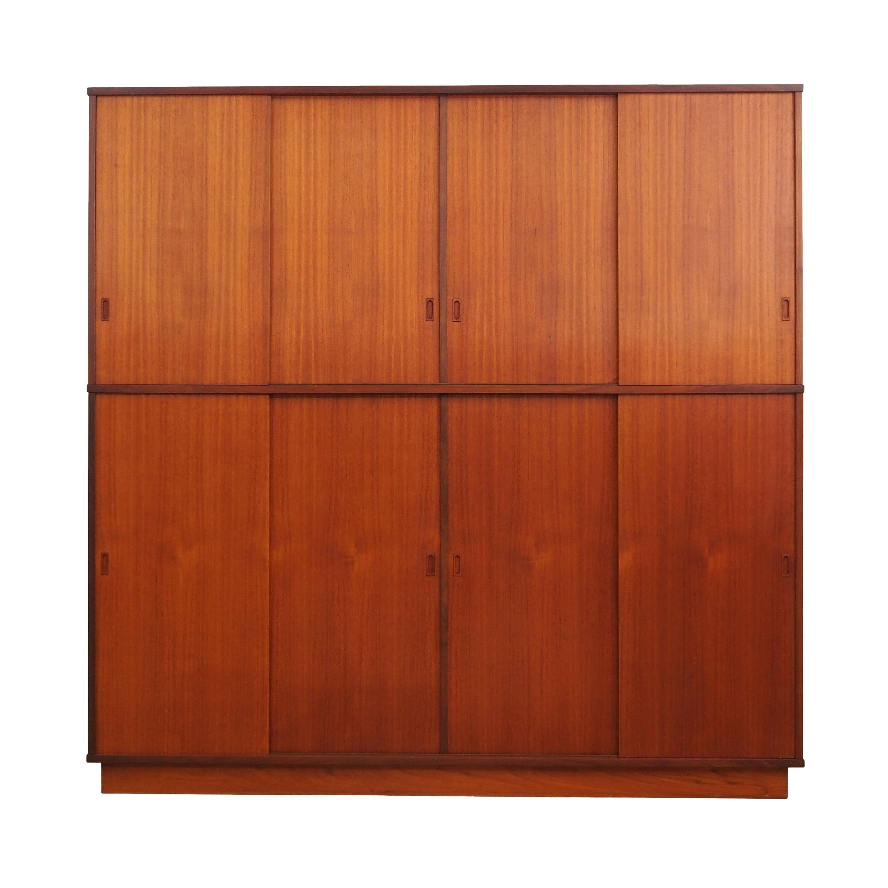Teak cabinet, Danish design, 1960s, production: Denmark