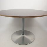 Round dining Table by Pierre Paulin for Artifort, 1980s