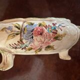Antique ceramic flower vase