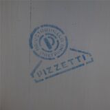 Four Mid-Century Modern Italian Lacquer Dining chairs by Pizzetti Roma, 60