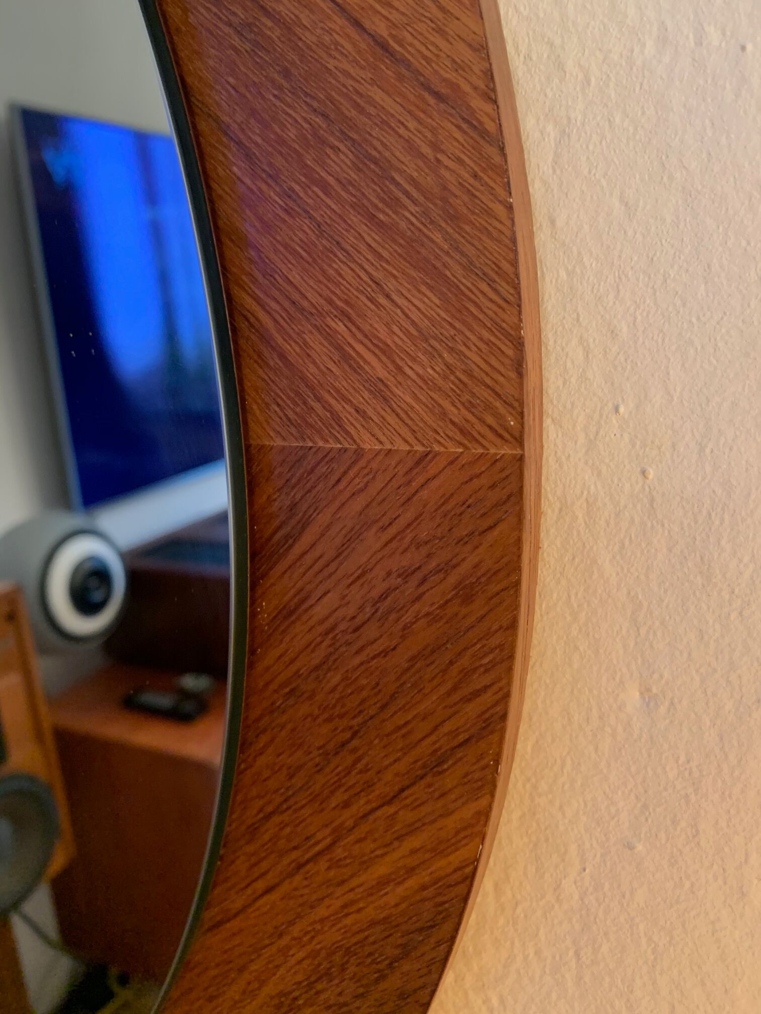 Mirror, Denmark, 1960s 64cm