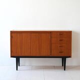 Scandinavian sideboard with sliding top
