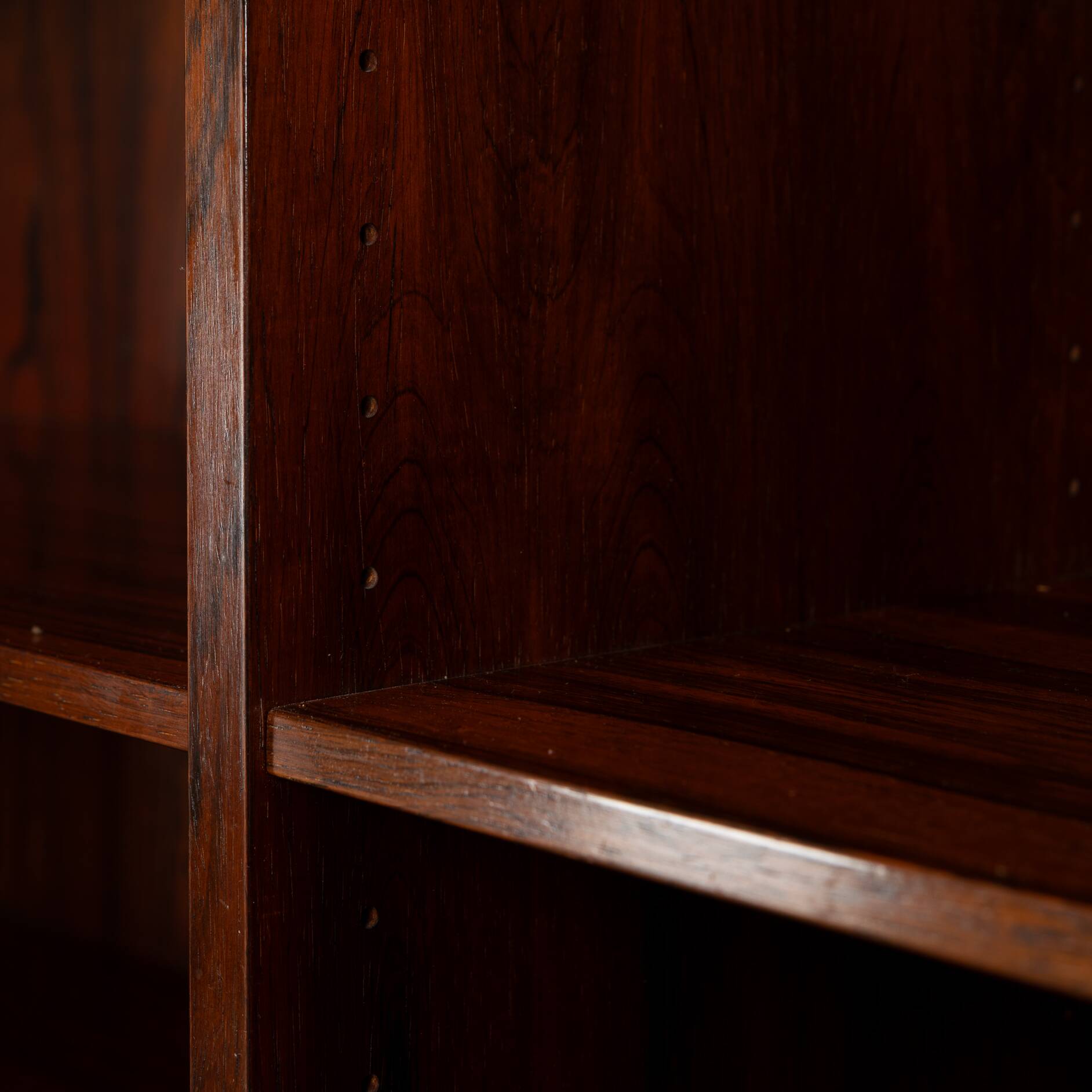 Danish Design Rosewood bookcase Model 6  by  Omann Jun Mobelfabrik, 1960s