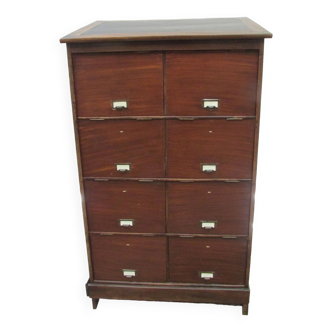 Vintage Clamshell Cabinet