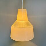 Holophane glass suspension rv2 prismopal 1972 ø 24 cm