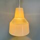 Holophane suspension en verre rv2 prismopal 1972  ø 24 cm
