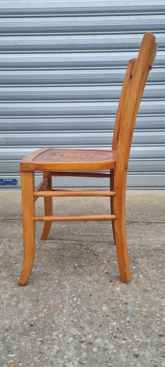 Set de 4 chaises bistrot luterma