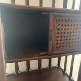 Bamboo shelf on legs