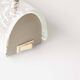 Vintage signed muranoglass tubular sconces by Hillebrand