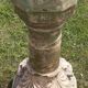 Holy water font on stone column (17th century)