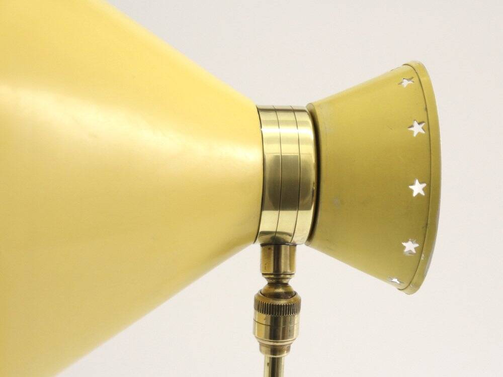 Diabolo wall light, René Mathieu for Maison Lunel, around 1950.