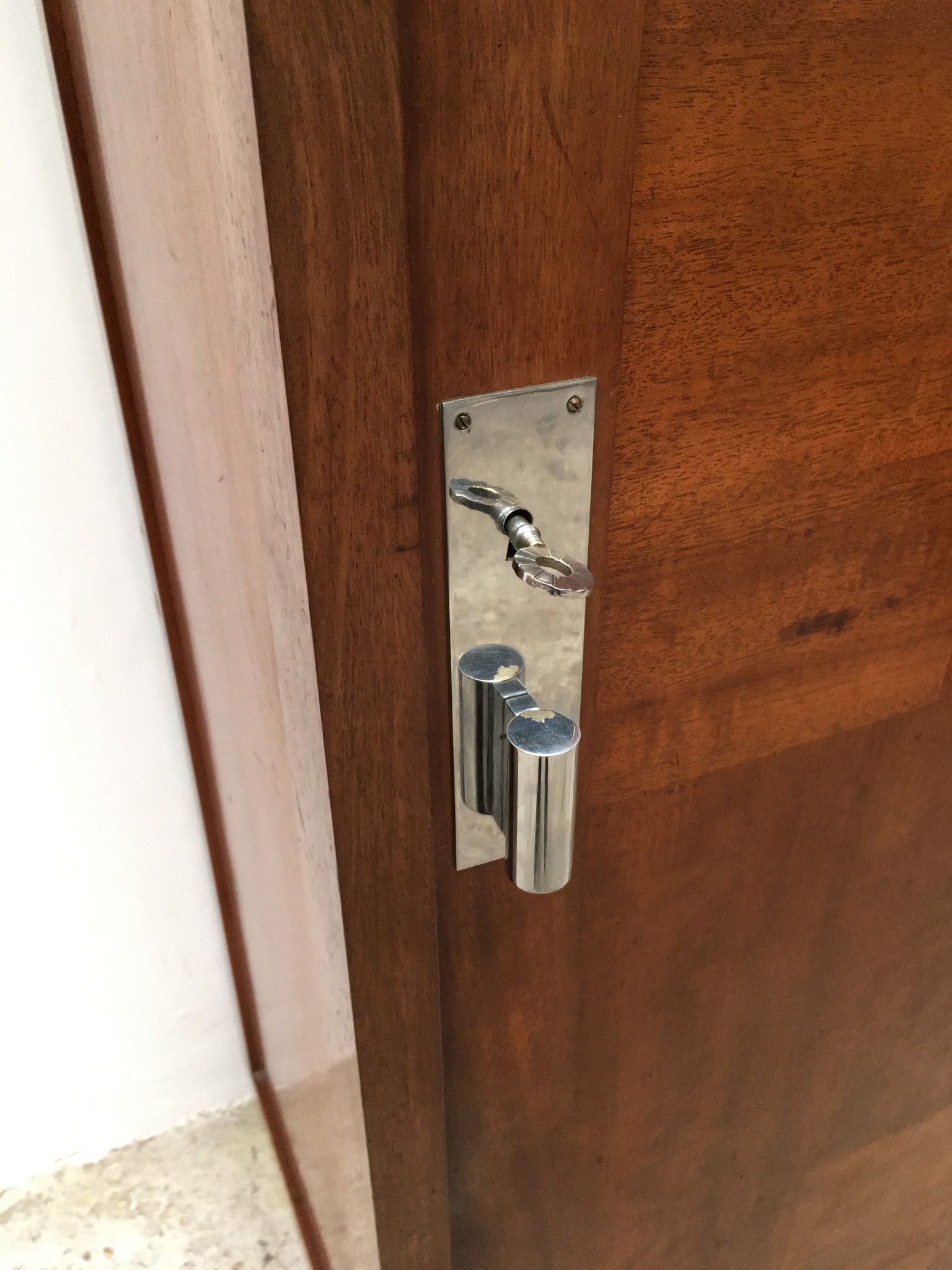 Wooden wardrobe