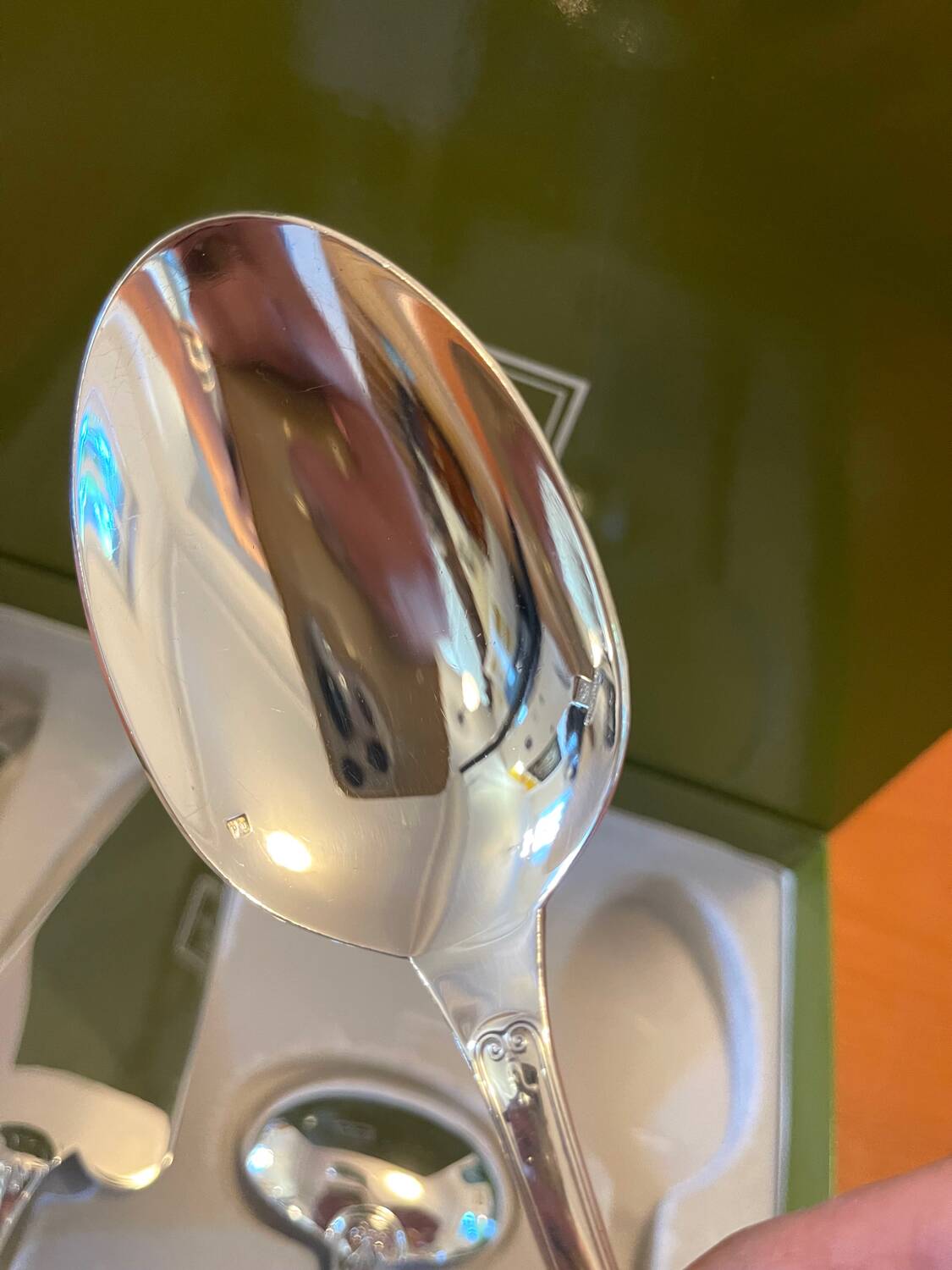 Christofle Malmaison serving cutlery, pie server, sauce