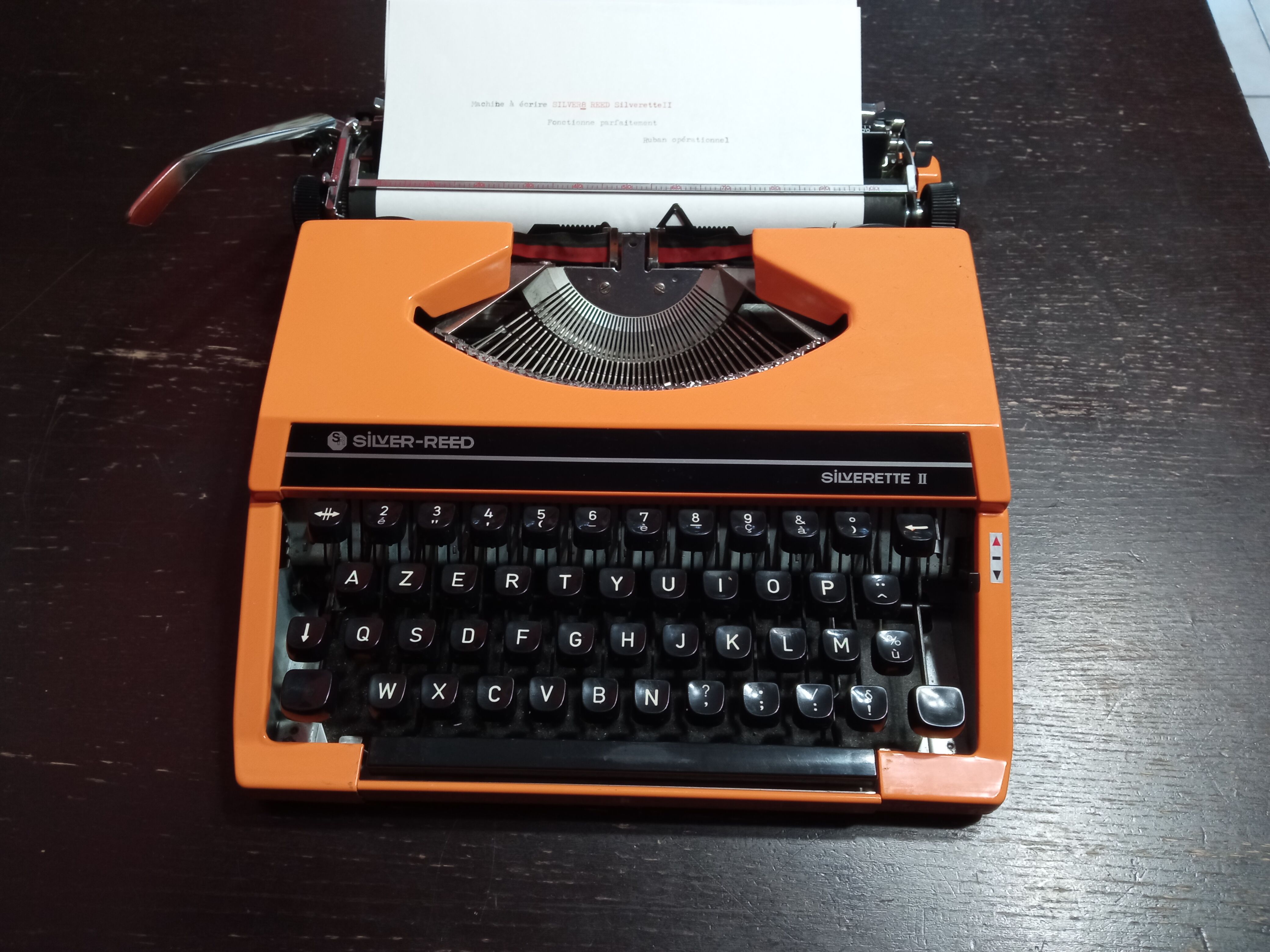 Typewriter Silver Reed Silverette II