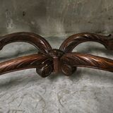 Oak side table – Louis XV style – late 19th century