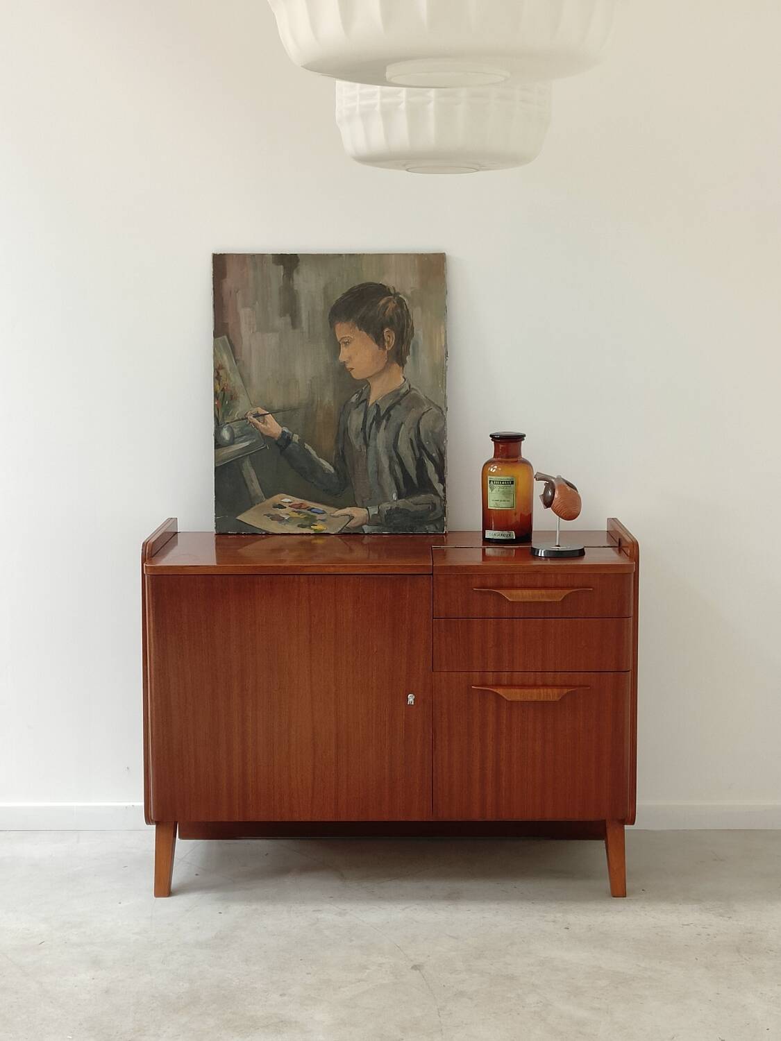 Low sideboard by Frantisek Jirak for Tatra Nabytok 1959